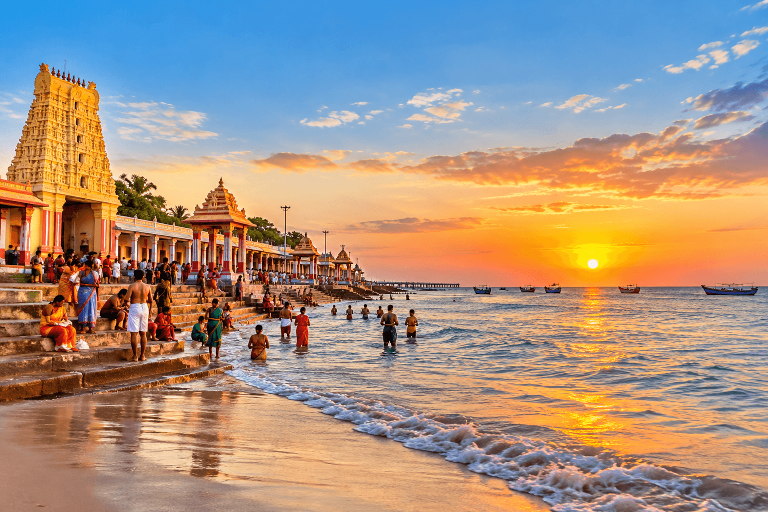 Agnitheertham Beach